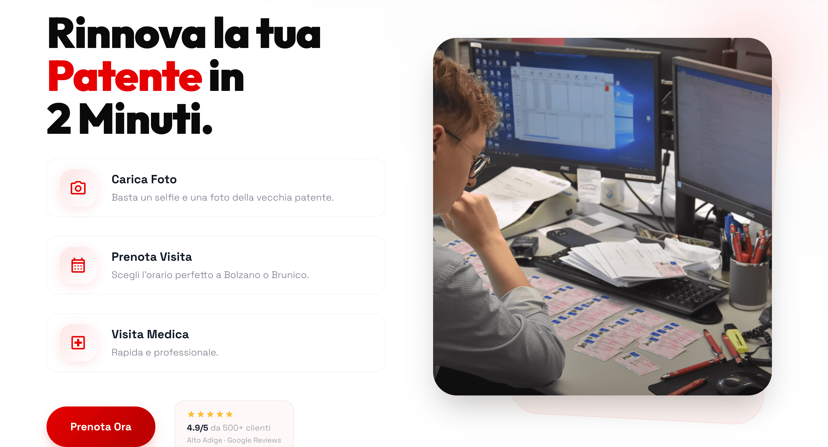 License renewal — 2 minutes, no phone call