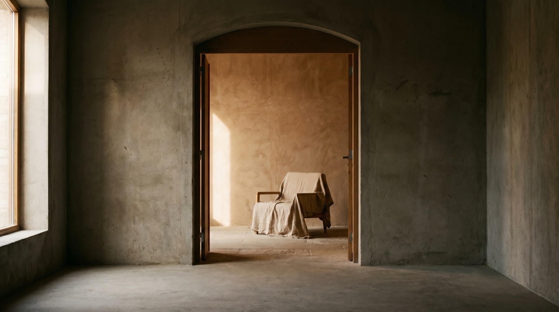 Room — empty, waiting